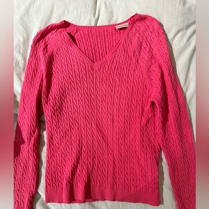Pink women’s sweater